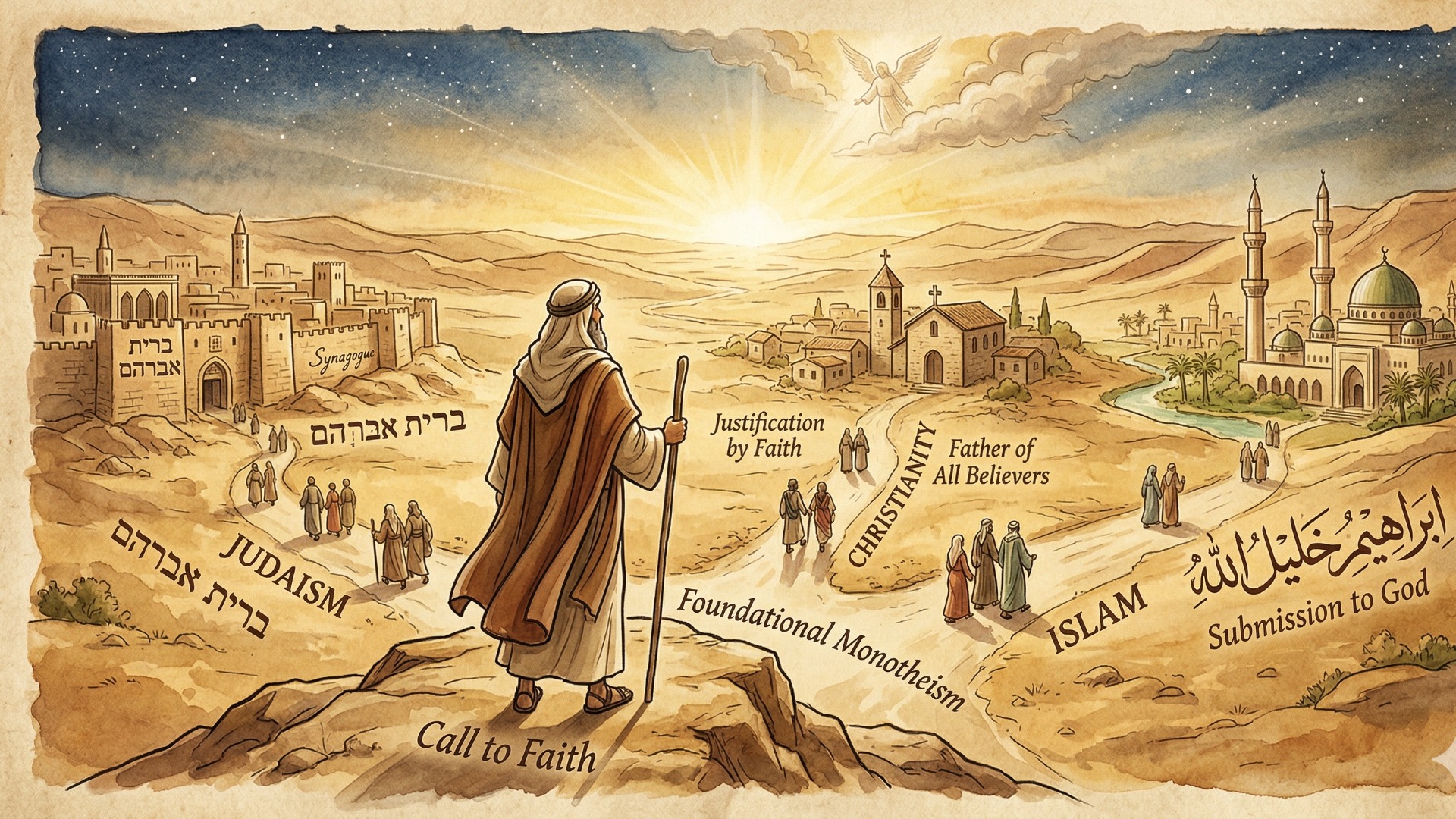 Abraham: The Unifying Patriarch of Judaism, Christianity, and Islam