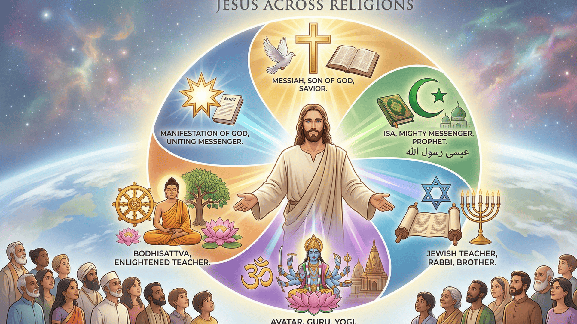 How Different Religions View Jesus: Prophet, Messiah, or More?