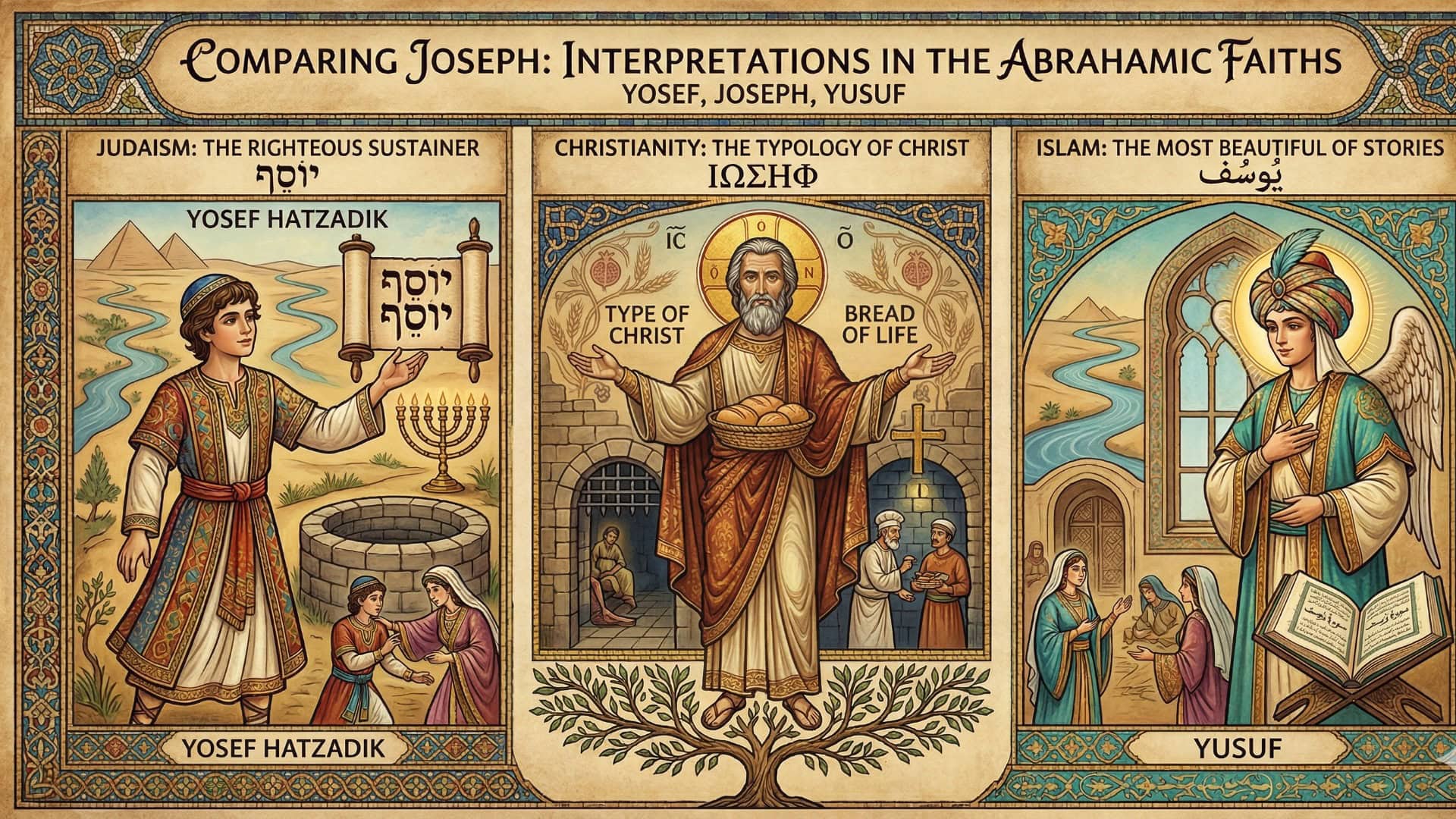 Comparing Joseph: Interpretations in Judaism, Christianity, and Islam