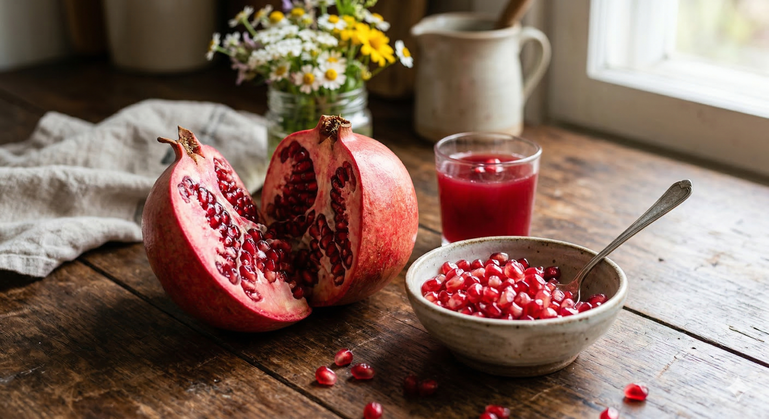 You are currently viewing Pomegranate Secrets: Nutrition, Uses, and Benefits